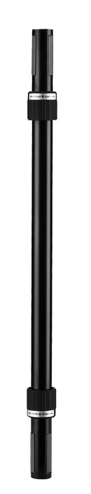 K&M 21360 Distance Rod Ring Lock, Black, Height 750 mm, Max Load 35 kg, Patented Expanding Mandrel System Ring Lock, Vibration-Free Connection Due to Moveable Plastic Splints, Steel