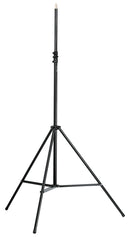 K&M 21411 Overhead Microphone Stand, Black, 2-Piece Folding Design, Clamping Element with Locking Screw, Height 1,480-2,290 mm, Max Load 12 kg, For Special Stage and Studio Applications