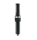 K&M 21447 Distance Rod Ring Lock, Black, Height 245 mm, Max Load 35 kg, Patented Expanding Mandrel System Ring Lock, Vibration-Free Connection Due to Moveable Plastic Splints, Steel