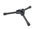 K&M 231/1 Table Microphone Stand, Black, Height 60 mm, Plastic Base, Steel Legs