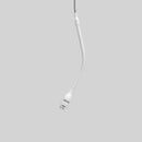 Shure MX202B/MS, Microflex Overhead, Black Mini-Condenser for Overhead Miking with Mini Shotgun cartridge, In-line Preamp