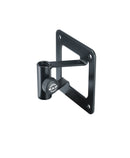 K&M 23856 Wall Mount for Microphone Desk Arms, Black, 100 x 100 x 62 mm, Steel