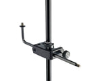 K&M 240/5 Microphone Holder, Black, Non-Scratching Locking Screw, Length 308 mm, Movable Support Arm, Adjustable to Any Angle, Steel