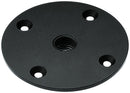 K&M 24116 Connector Plate, Black, Height 25 mm, Zinc Die-Cast
