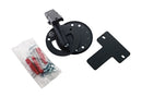 K&M 24161 Universal Speaker Wall Mount, Structured Black, Max Load 15 kg, Mounting Material Included, Steel