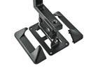 K&M 24463 Cover for Speaker Wall Mount, Black, 95 x 38 x 166 mm, No Tools Are Required for Installation, Fastened with Magnets, Plastic