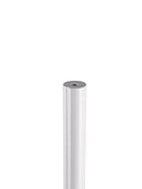 K&M 24626 Distance Rod Pro, Pure White, 2-Piece Folding Design, Spring-Loaded Bolt and Locking Screw, Height 1,400-2,400 mm, Max Load 30 kg, For Precise and Vertical Fit, Steel