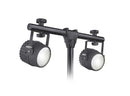 K&M 24637 Crossbar/Side Crossbar Lighting, Black, Max Load 10 kg, 2 Screw Fittings Included, Aluminum
