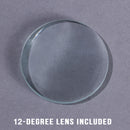 ADJ Pinspot LED II, 3W White LED Pin Spot, 12 Degree Beam Angle and Optional 6 Degree Lens Included
