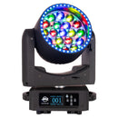 ADJ Vizi Pix Z19, Moving Head Wash Fixture, 19 x 30 Watt Rgbl Full Pixel Control, RGB Background with Full Pixel Control, RGB Outter Ring, Aria X2