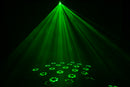 Eliminator Vortex 150, 150 Watt White LED, X/Y Barrel, Moonflower with Color/Gobo Combinations