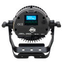 ADJ 7P Hex IP, Outdoor IP65 Rated HEX Par with 6 in 1 Hex LEDs, 7 x 12 Watt RGBAW+UV, Outdoor PowerCon True1 In/Out, IP Rated 3 Pin DMX, Rubber Covers, Linkable, 30 Degree Beam Angle