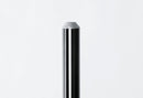 K&M 26731 Speaker Stand, Black, 2-Piece Folding Design, Locking Screw and Safety Hook, Height 1,110-1,810 mm, Mounting Aid Included, Integrated Shock Absorber, Steel