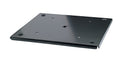 K&M 26749 Monitor Plate m, Black, 4 Rubber Knobs Included, Steel