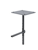 K&M 26749 Monitor Plate m, Black, 4 Rubber Knobs Included, Steel
