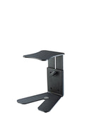 K&M 26772 Table Monitor Stand, Structured Black, Continuous, Height 167-254 mm, Max Load 15 kg, Steel