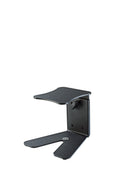 K&M 26772 Table Monitor Stand, Structured Black, Continuous, Height 167-254 mm, Max Load 15 kg, Steel