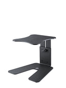 K&M 26774 Table Monitor Stand, Structured Black, Continuous, Height 167-254 mm, Max Load 15 kg, Steel