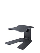 K&M 26774 Table Monitor Stand, Structured Black, Continuous, Height 167-254 mm, Max Load 15 kg, Steel