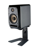 K&M 26774 Table Monitor Stand, Structured Black, Continuous, Height 167-254 mm, Max Load 15 kg, Steel