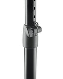 K&M 26776 Tiltable Desktop Monitor Stand, Black, Locking Screw and Safety Hook, Height 350-450 mm, Max Load 25 kg, Steel