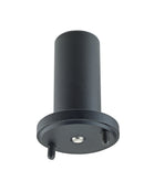 K&M 26793 Adapter, Structured Black, Height 85 mm, Max Load 50 kg, 2 Fastening Screws Included, Steel
