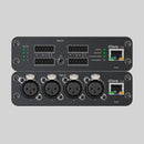 Shure ANI4IN-XLR, Audio Network Interface, 4-Input, XLR connectors, Mic/Line Dante Audio Network Interface with Peq and Audio Summing