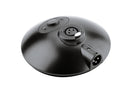 K&M 29377 Microphone Table Base, Black, Height 35 mm, Crackle-Free Switching, Wired, Zinc Die-Cast Base