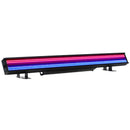 ADJ Jolt Bar FX2, High Powered Linear Bar Strobe Effect, 112 x 5 Watt Cool White LED 448 x 0.5W RGB Color Mixing, 16 All White and 32 Color Zones, 116 Degree Beam Angle, 5 Pin DMX