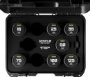 DZOFILM Vespid Prime 7-Iens Kit V2 一 16 T2.8+ 25 / 35 / 50 / 75 / 100 / 125mm T2.1 with case (PL+EF) -Promotion kit, Vista Vision Full-Frame Coverage, Interchangeable PL and EF Mount, 46.5mm Image Circle, Manual Focus and Iris, M77 Front Filter
