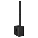 RCF EVOX V15 White, Active Three-Way Portable Column Array System, 15 inch Woofer with 10 x 4 inch Midrange and 1.75 inch Compression Driver, 3500W Class-D, 133 dB Max SPL, 120 X 40 True Resistive Waveguide, Built-In DSP