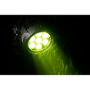 ADJ Encore LP7IP, IP65 Rated Quad Par with 4 in 1 Rgbl LEDs, 7 x 20 Watt, Tunable White, High CRI, PowerCon True 1 In/Out Connectors, DMX IP Rated 5 Pin DMX 10 Degree Beam Angle, Includes 25 Degree Lens Filter
