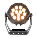 ADJ Encore LP12IP, IP65 Rated Quad Par with 4 in 1 RGBL LEDs, 12 x 20 Watt, Tunable White, High CRI, PowerCon True1 In/Out, IP Rated 5 Pin DMX, 10 Degree Beam Angle, Includes 25 Degree Lens Filter