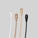 Shure TL46T/O-MTQG, TwinPlex TL46 Subminiature Lavalier Microphone, Omni Lav, HI Sens, MTQG, Tan