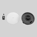 Shure MXN5W-C, Networked Loudspeaker, 5.25 Inch White Ceiling Dante Loudspeaker