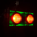 ADJ Encore DBX, IP65 Dual Blinder, 2 x 150 Watt RGBAW, Individually Controllable Cells, RGB Background, Aria X2