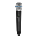 Shure GLXD2+/B87A-Z3, Featuring the Beta 87A vocal microphone, the GLXD2+/B87 Dual Band Handheld Transmitter delivers superior, transparent digital audio