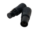 Accu-Cable ACRJ455PSET, RJ45 to 5 Pin XLR Male and XLR Female Adapter Set
