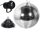Eliminator M600EL, 16 Inch Mirror Ball Combo with MBM HD1 Motor and PL1000EL