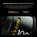 DZOFILM Arles 135mm FF/VV Prime Cine Lens (PL mount,feet), Vista Vision Full-Frame High-Speed Prime, PL and EF Mount, T1.4 Fast Aperture, 16-Blade Iris, M86 Front Filter
