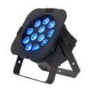 ADJ 12PX Hex, 6 in 1 Hex LEDs, 12 x 12 Watt RGBAW+UV, 3 and 5 Pin DMX, PowerCon In and Out, 30 Degree Beam Angle
