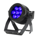ADJ Encore LP7IP, IP65 Rated Quad Par with 4 in 1 Rgbl LEDs, 7 x 20 Watt, Tunable White, High CRI, PowerCon True 1 In/Out Connectors, DMX IP Rated 5 Pin DMX 10 Degree Beam Angle, Includes 25 Degree Lens Filter