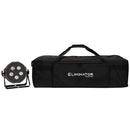 Eliminator F8 Par Bag EP, Accu Case Bag Designed to Carry 7-8 Pars, Effect Lights, and Accessories