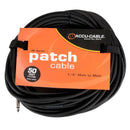 Accu-Cable QTR50, 50 ft 1/4" Male to Male