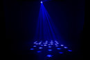 Eliminator Vortex 150, 150 Watt White LED, X/Y Barrel, Moonflower with Color/Gobo Combinations