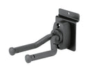 K&M 44160 Product Holder for Guitar, Black, 88 x 93 x 140 mm, Steel