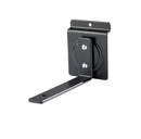 K&M 44192 Universal Holder, Black, Length 140 mm, Steel