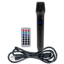 American Audio APX 12 GO BT, 12 Inch Bluetooth Battery Powered Rechargeable 2 Way Speaker, XLR Mic and Line Inputs, Up to 6 Hours Battery Life, Wheels and Pull-Up Handle