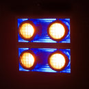ADJ Encore DBX, IP65 Dual Blinder, 2 x 150 Watt Rgbaw Individual Controllable Cells, RGB Background, Aria X2