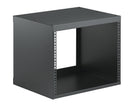 K&M 48240 Rack, Black, 525 x 429 x 417 mm, Rack Rails on Front and Back Side, Steel